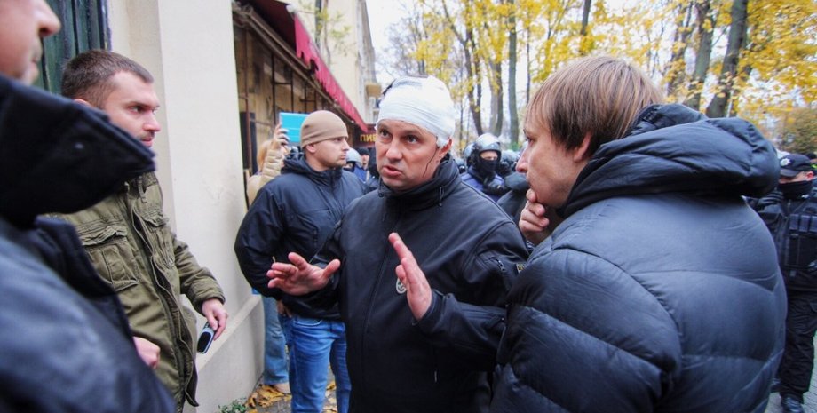 Пострадавший глава полиции Одессы Дмитрий Головин / Фото: dumskaya.net