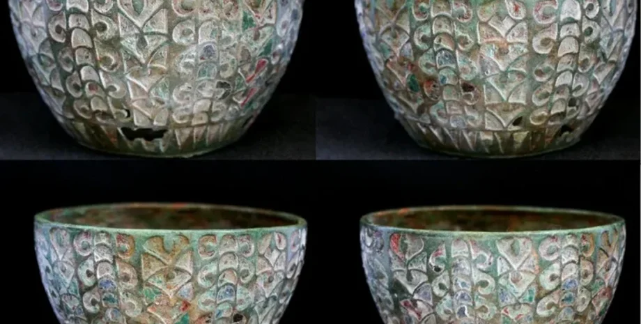 Англия, раскопки, чаша, римляне, захоронение, Скремби, могила, артефакты, находка, узоры, свиной жир, культура, англосаксонцы, археологи, археология