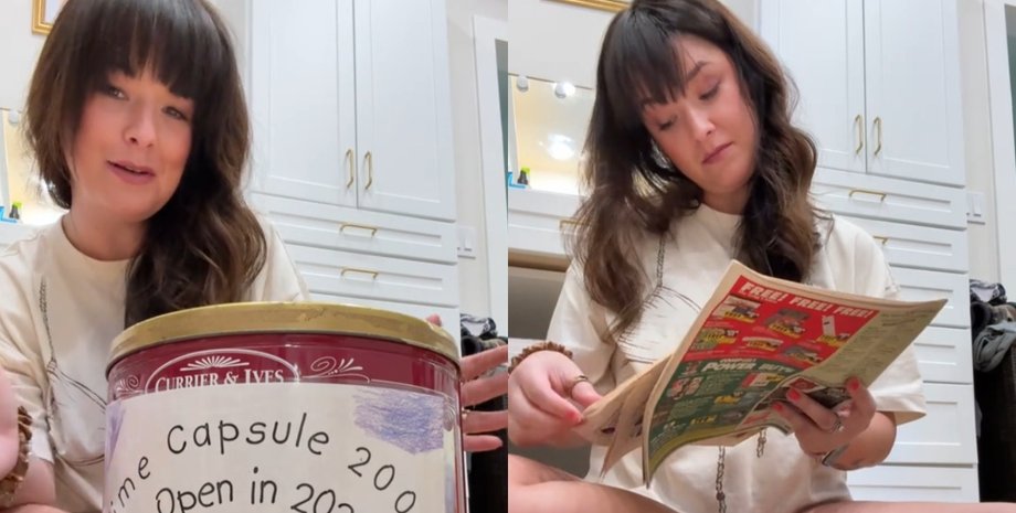 Женщина из США открыла капсулу времени спустя 25 лет и увидела рисунок, который предсказал ее будущее