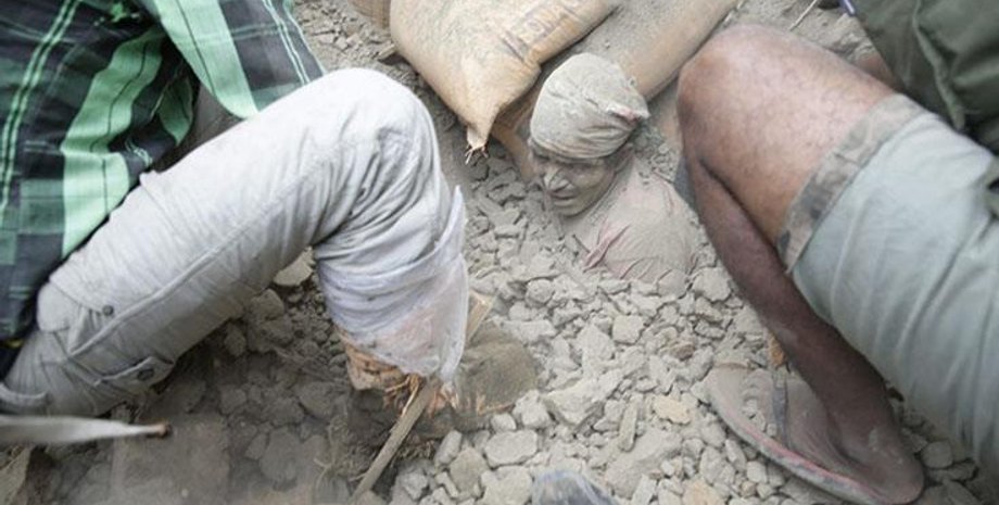 Разрушения в Непале / Фото: EPA