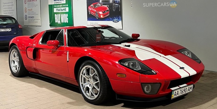 Ford GT, суперкар Ford, купе Ford