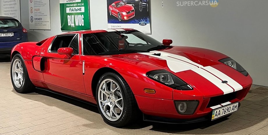 Ford GT, суперкар Ford, купе Ford