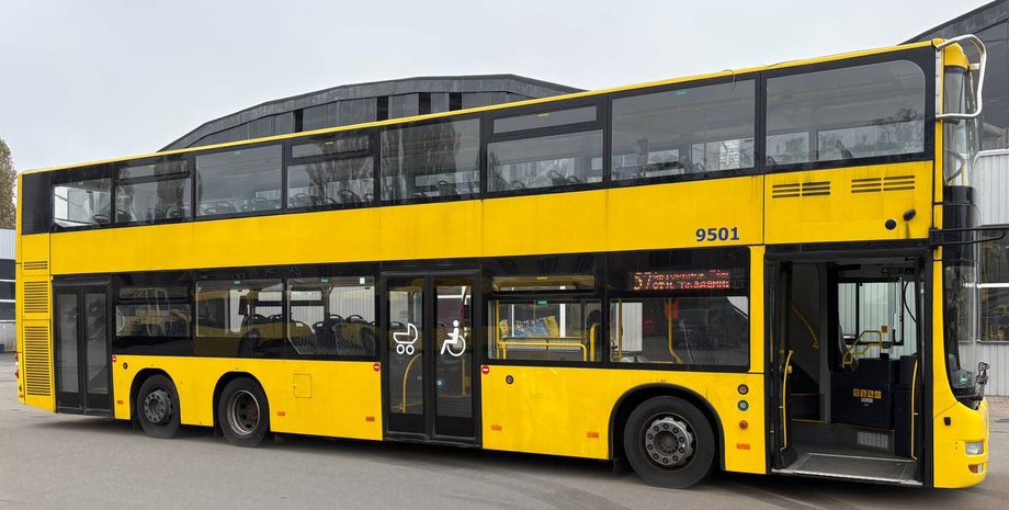 двоповерховий автобус Київ