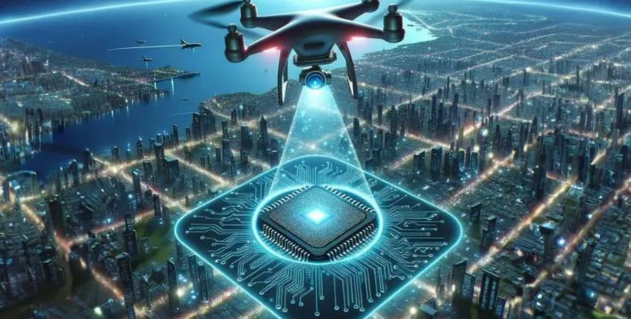 дрон, навигация, GPS