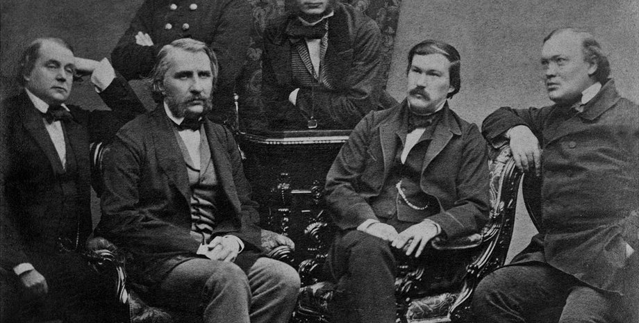 Иван Гончаров, Иван Тургенев, Лев Толстой, Александр Островский