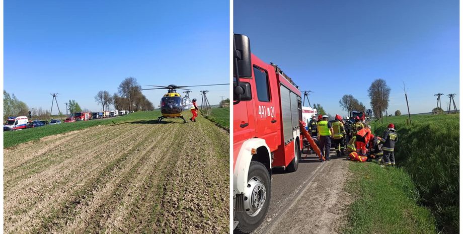 ДТП, аварія в Польщі, ДТП з українцями в Польщі, загибель українця в Польщі, смертельна аварія