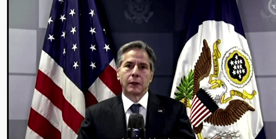 госсекретарь, сша, энтони блинкен, фото, совет безопасности, оон, вакцины