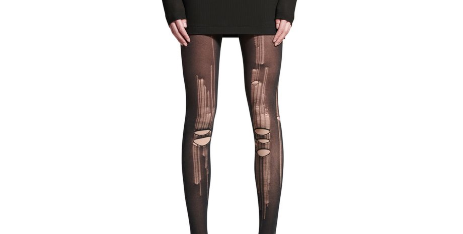 колготки, рвані колготки Balenciaga