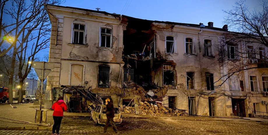 атака на Одессу обстрел Одессы