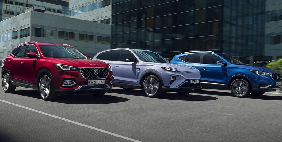 автомобили MG, новый MG, MG Marvel R, MG HS, MG 4, MG ZS