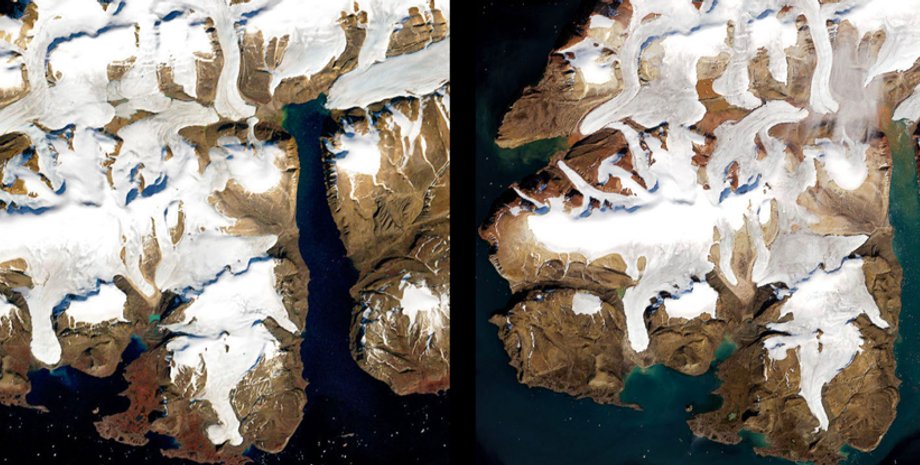 ледники, таяние ледников, ледники таяние