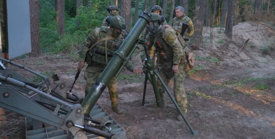 російський міномет 2Б11 2Б11 міномет ЗС РФ