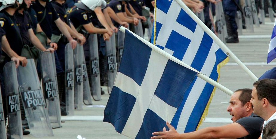 Протесты в Афинах / Фото: Twitter