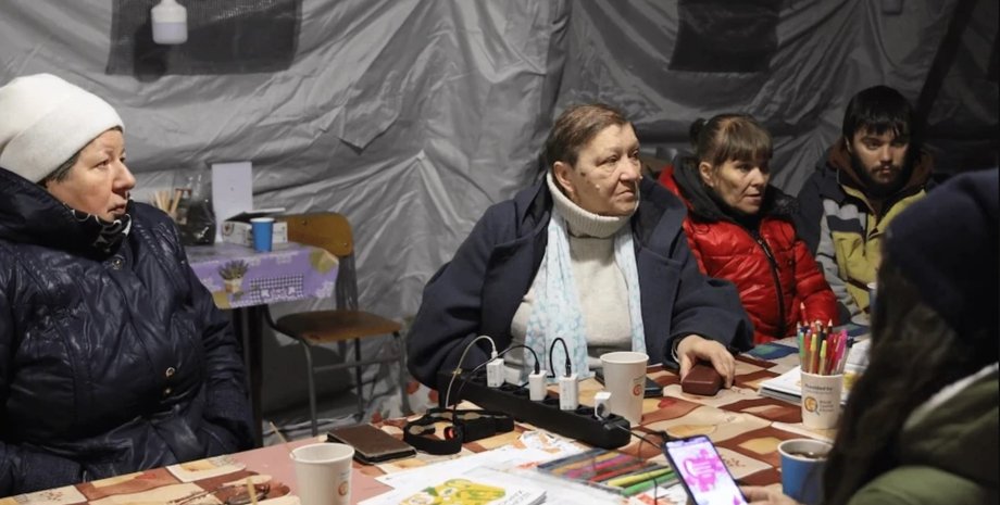 Жители Чернигова в пункте несокрушимости Чернигов отключение света