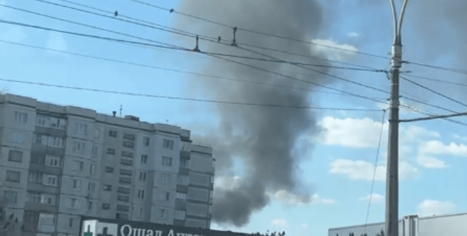 Суми, вибух, удар дрона, дрон