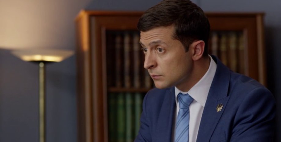 Кадр из сериала "Слуга народа"