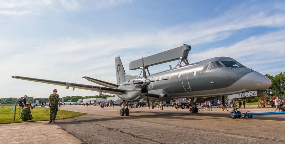 Saab 340 AEW&C, Saab 340 awacs, літак, Літак ДРЛС, ДРЛС, Літак ДРЛС Saab 340