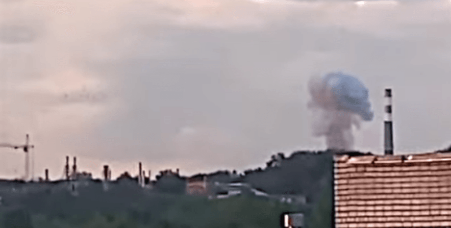 Удар дрона в Тамбові