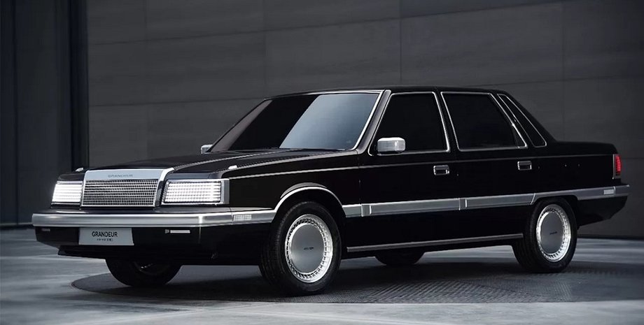 Hyundai Grandeur Heritage Series, Hyundai Grandeur, електромобіль Hyundai Grandeur, Hyundai Grandeur 1986