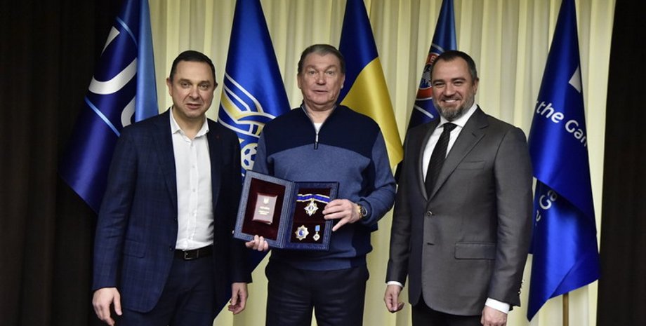 Вадим Гутцайт, Олег Блохин, Андрей Павелко, Правительственная награда, Ярослав Мудрый, Орден