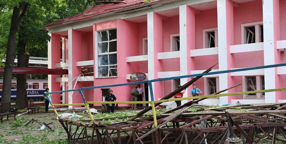 Детская железная дорога в Харькове