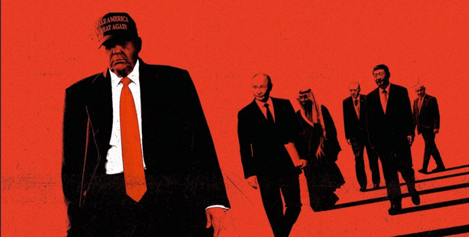 обложка The Economist, дональд трамп, путин, эрдоган, принц Салман, Нетаньяху, си цзиньпин, война в Украине