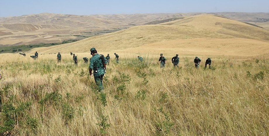 Азербайджанские пограничники, азербайджан, пограничники, иран, граница, перестрелка, открыли огонь