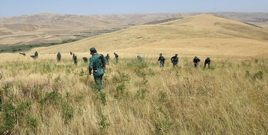 Азербайджанські прикордонники, азербайджан, прикордонники, іран, межа, перестрілка, відкрили вогонь