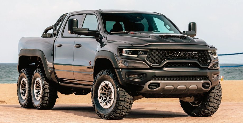 Трехосный Ram 1500 TRX Warlord