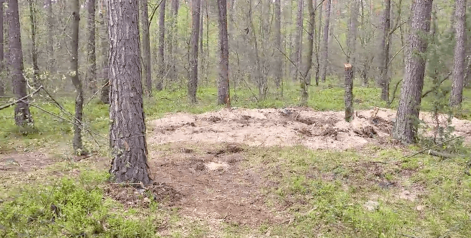 Місце падіння повітряного об'єкту
