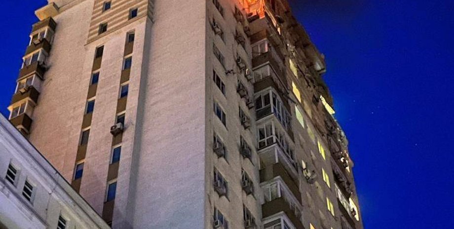 Пожежа, Голосіївський район, Київ, фото