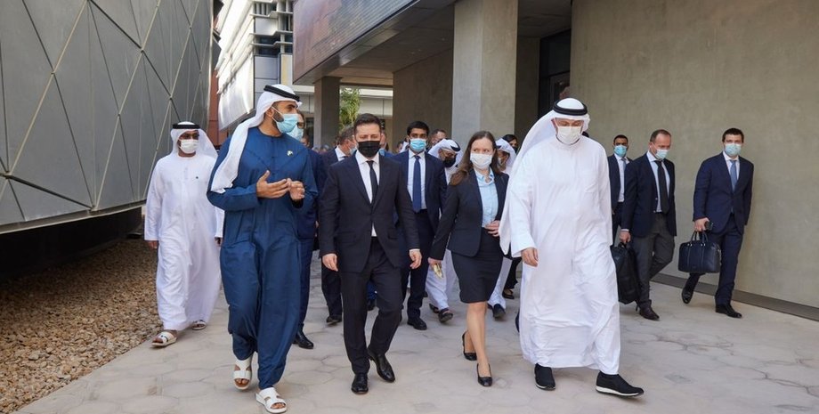 Зеленский, ОАЭ, рабочий визит, соглашения, меморандумы, инвестиции, инвесторы,