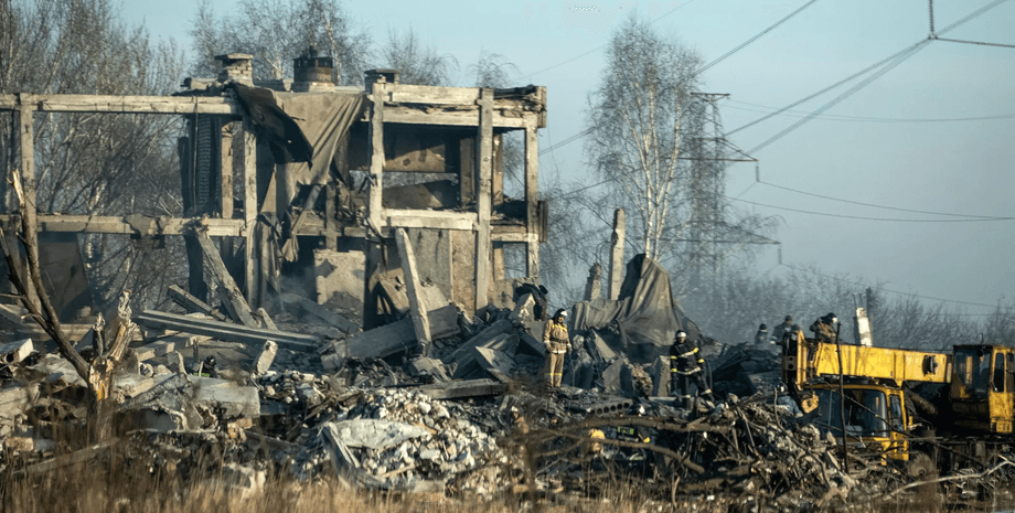 макеевка, руины, взрыв в макеевке
