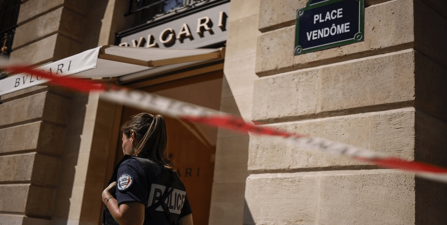 Поліція, пограбування, ювелірний магазин, Париж, Франція, Bulgari