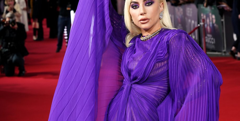 леди гага, модный макияж, фиолетовый макияж, тренд сезона, модный макияж, модный макияж 2022, тренды 2022