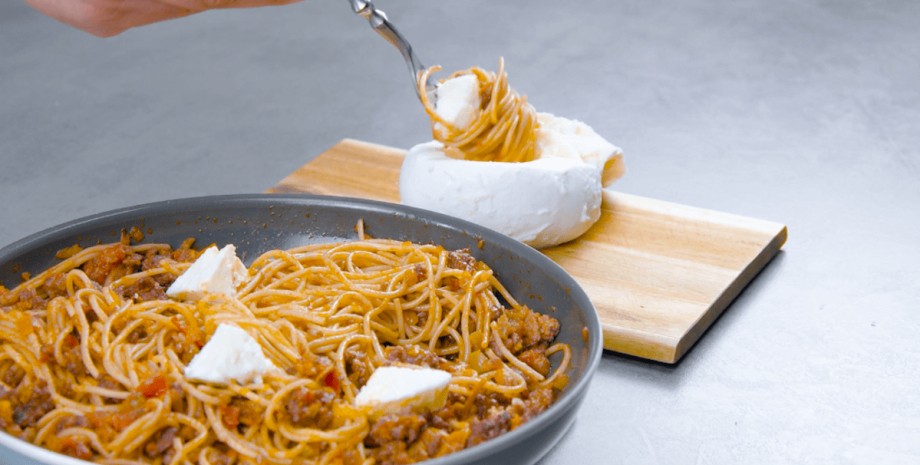 запеченные спагетти, рецепт