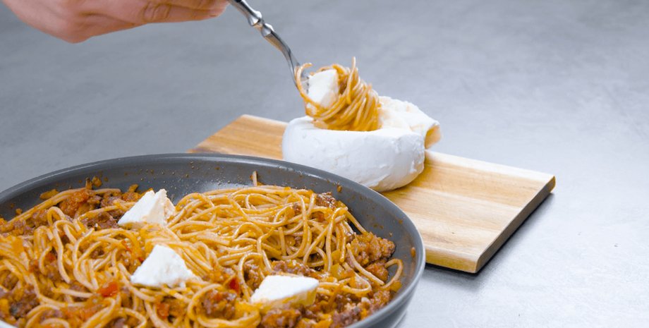 запеченные спагетти, рецепт