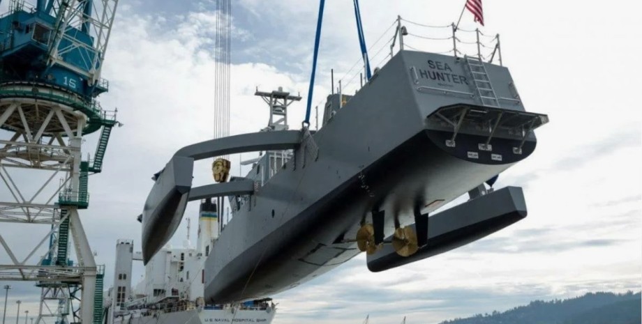 Беспилотный противолодочный катер ВМС США