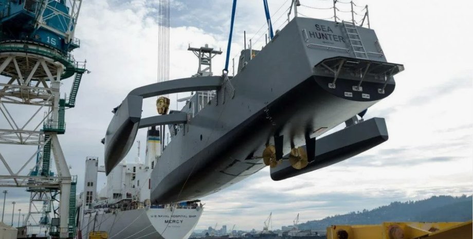 Беспилотный противолодочный катер ВМС США