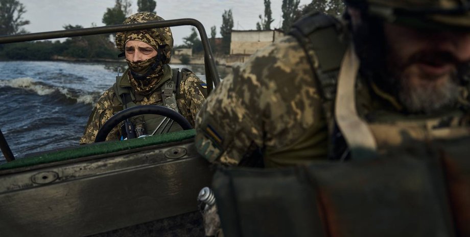 ВСУ, Силы обороны, украинские военные, война РФ против Украины, левый берег, Херсонская область