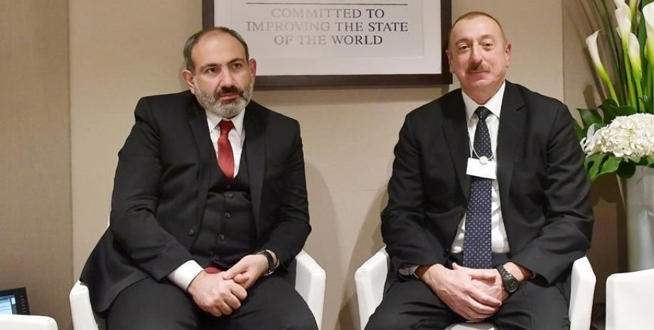 Никол Пашинин и Гейдар Алиев, Армении , Азербайджана
