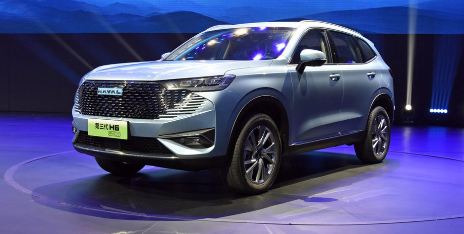 Haval H6 2022, Haval H6, Haval H6 DHT-PHEV, новый Haval H6, кроссовер Haval H6, гибрид Haval H6