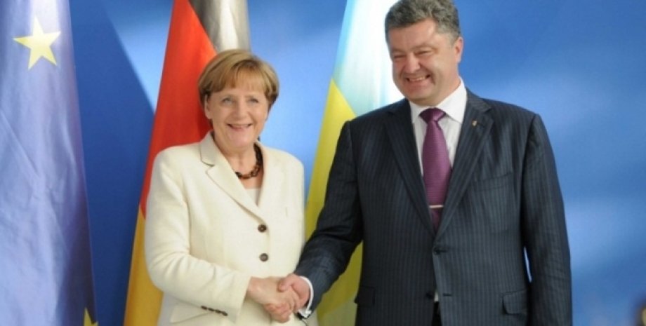 Меркель и Порошенко / Фото: ipress.ua