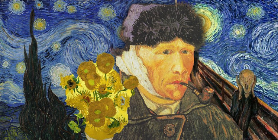 ван гог, картины ван гога, почему ван гог отрезал ухо, почему ван гог отрезал ухо