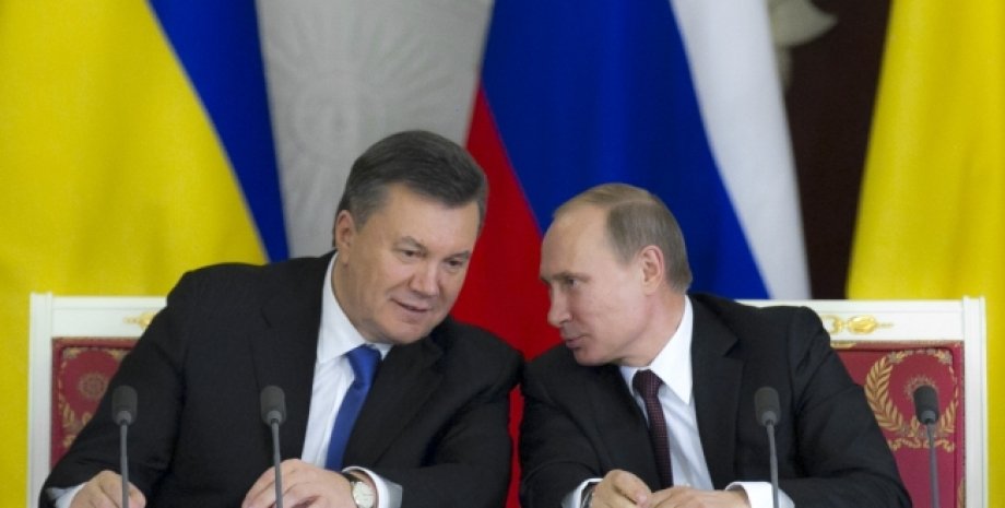 Виктор Янукович и Владимир Путин / Фото: prezident.gov.ua