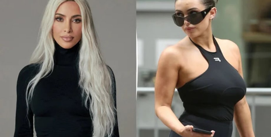 Ким Кардашьян, Бьянка Цензори, модный образ, Канье Уэст