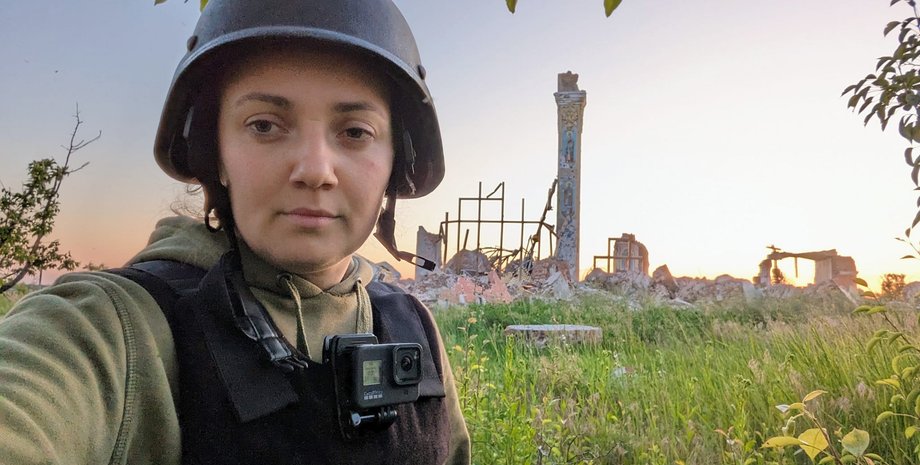 Анна Калюжна, воєнкор, журналістка, ЗМІ