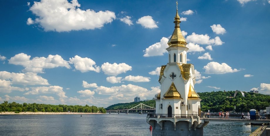 Київ влітку, київ літо, поділ київ