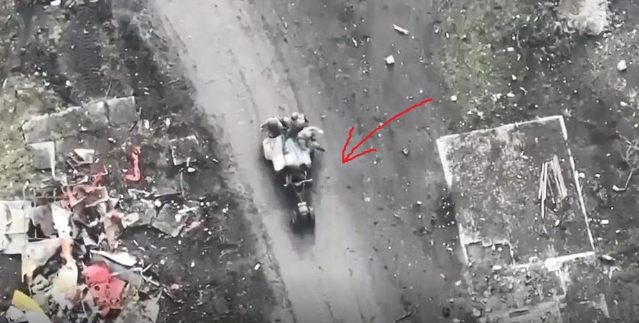 мотоблок, оккупант, солдаты, поездка, поле