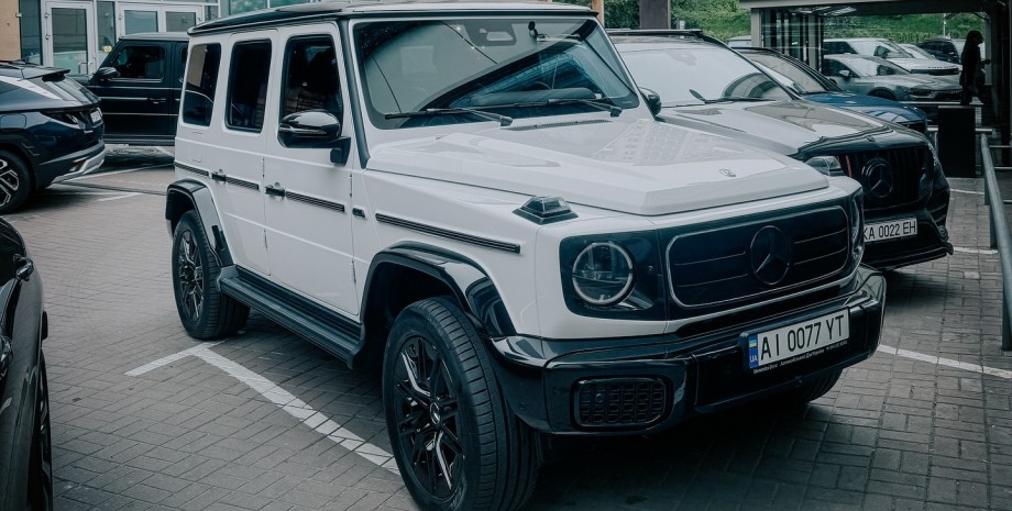 електричний Гелендваген, Mercedes G580, Mercedes G-Class, Електромобіль Гелендваген, новий Mercedes G-Class